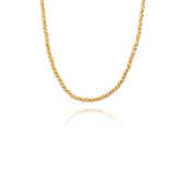 שרשרת כדורי זהב מנצנצים